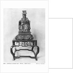 Statuette of Confucius as a Mandarin, Qing Dynasty by School Chinese