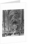 Celebration of the mass for the magistrature at the Sainte Chapelle, c.1849 by French School