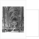 Celebration of the mass for the magistrature at the Sainte Chapelle, c.1849 by French School