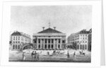 The Theatre de l'Odeon, 1830 by French School