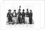 Costumes of French marines from 1680 to 1854 by Charles Vernier