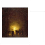 The Posillipo Cave at Naples by Hubert Robert