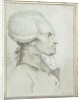 Portrait of Maximilien de Robespierre by Jean Michel the Younger Moreau