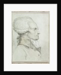 Portrait of Maximilien de Robespierre by Jean Michel the Younger Moreau