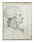 Portrait of Maximilien de Robespierre by Jean Michel the Younger Moreau