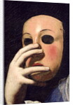 Woman with a Mask by Lorenzo Lippi