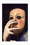Woman with a Mask by Lorenzo Lippi