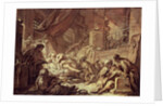 Study for a Prison Scene by Francois Boucher