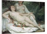 Bathers or Two Nude Women, c.1858 by Gustave & Hanoteau Hector (1823-90) Courbet