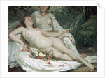 Bathers or Two Nude Women, c.1858 by Gustave & Hanoteau Hector (1823-90) Courbet