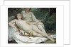 Bathers or Two Nude Women, c.1858 by Gustave & Hanoteau Hector (1823-90) Courbet
