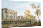 The Theatre des Italians by Jean-Baptiste Lallemand