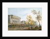The Theatre des Italians by Jean-Baptiste Lallemand