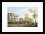 The Theatre des Italians by Jean-Baptiste Lallemand