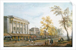 The Theatre des Italians by Jean-Baptiste Lallemand