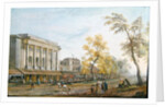 The Theatre des Italians by Jean-Baptiste Lallemand