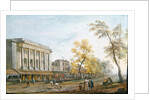 The Theatre des Italians by Jean-Baptiste Lallemand