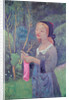 Young Girl with a Pink Stocking or Young Breton Knitting, 1920 by Paul Serusier