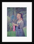 Young Girl with a Pink Stocking or Young Breton Knitting, 1920 by Paul Serusier