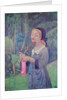 Young Girl with a Pink Stocking or Young Breton Knitting, 1920 by Paul Serusier