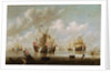 Naval Battle by Willem van de the Younger Velde