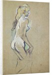 Nude Young Girl, 1893 by Henri de Toulouse-Lautrec