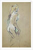 Nude Young Girl, 1893 by Henri de Toulouse-Lautrec