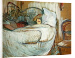 In Bed, 1894 by Henri de Toulouse-Lautrec