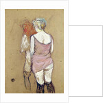 Two Semi-Nude Women at the Maison de la Rue des Moulins, 1894 by Henri de Toulouse-Lautrec