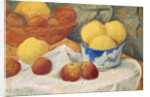 Apples with a Blue Dish, 1922 by Paul Serusier