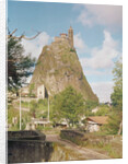 View of the Rocher d'Aiguilhe with the Church of St. Michel de l'Aiguilhe by Anonymous