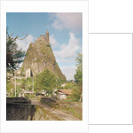 View of the Rocher d'Aiguilhe with the Church of St. Michel de l'Aiguilhe by Anonymous