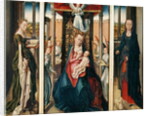 The Virgin and Child with SS. Catherine and Agnes by Master of the Legend of St. Catherine