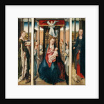 The Virgin and Child with SS. Catherine and Agnes by Master of the Legend of St. Catherine