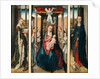 The Virgin and Child with SS. Catherine and Agnes by Master of the Legend of St. Catherine