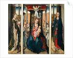 The Virgin and Child with SS. Catherine and Agnes by Master of the Legend of St. Catherine