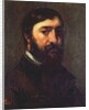 Portrait of Urbain Cuenot 1846 by Gustave Courbet