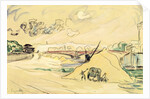 The Pile of Sand, Bercy, 1905 by Paul Signac