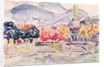 Le Paillon, Nice, 1921 by Paul Signac
