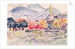 Le Paillon, Nice, 1921 by Paul Signac