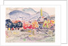 Le Paillon, Nice, 1921 by Paul Signac