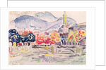 Le Paillon, Nice, 1921 by Paul Signac