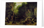 Le well-noir, Doubs by Gustave Courbet
