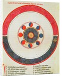Fol.44r Table of the Movements of the Moon in Relation to the Sun by Ermengaut Matfre