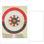 Fol.44r Table of the Movements of the Moon in Relation to the Sun by Ermengaut Matfre