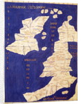 Map of the British Isles by (after) Ptolemy
