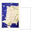 Map of Spain and Portugal by Ptolemy