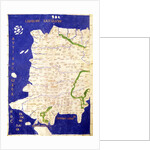 Map of Spain and Portugal by Ptolemy