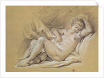 Nude Woman on a Bed by Francois Boucher