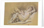Nude Woman on a Bed by Francois Boucher
